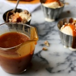 Burnt Orange Salty Caramel Sauce