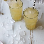 Winter Lemonade with ginger and cloves