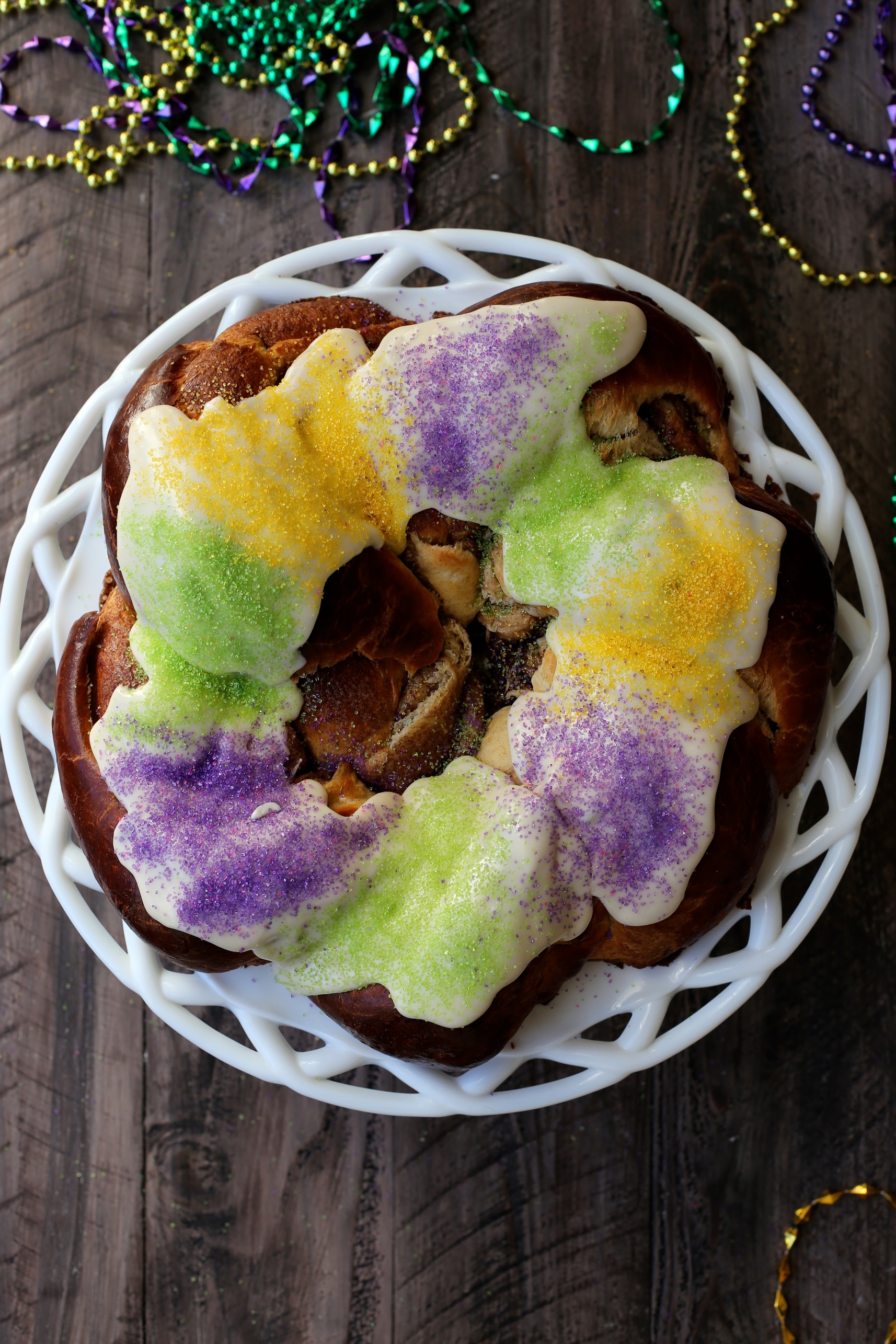 Mardi Gras King Cake | Joy the Baker