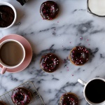 Mini Jam-Swirled Baked Donuts and Lavazza Coffee Giveaway