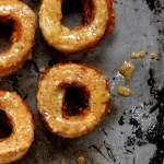 Cheddar Croissant Donuts with Honey Mustard