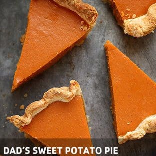 dad's sweet potato pie