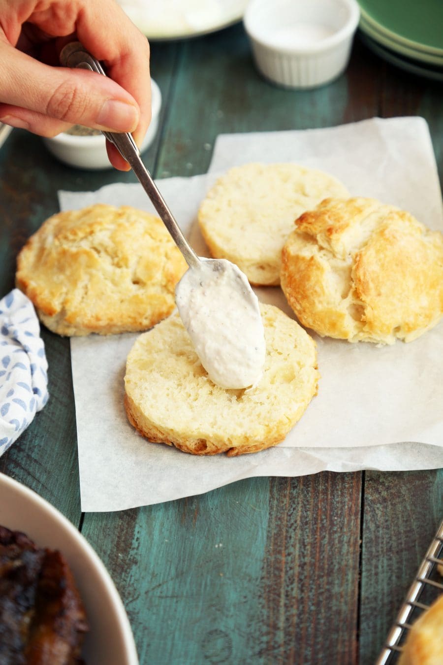 YES! Brisket Breakfast Biscuits