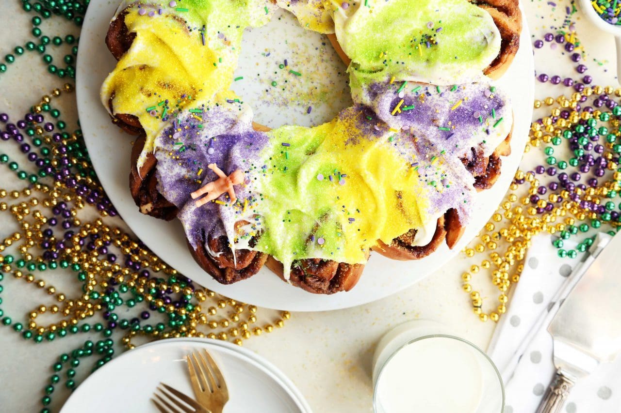 Cinnamon Roll King Cake