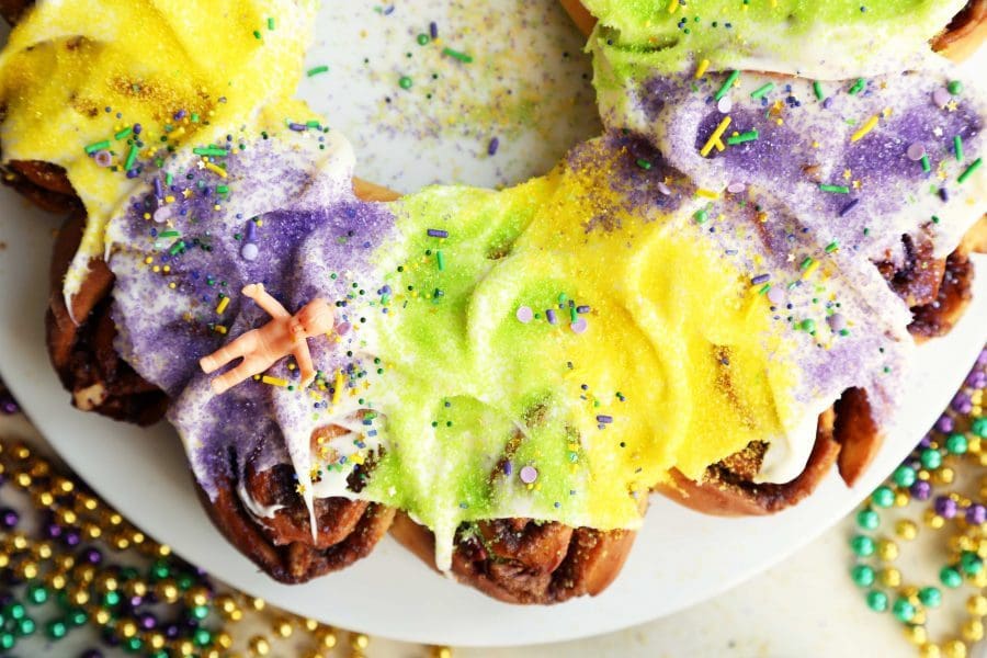 Cinnamon Roll King Cake