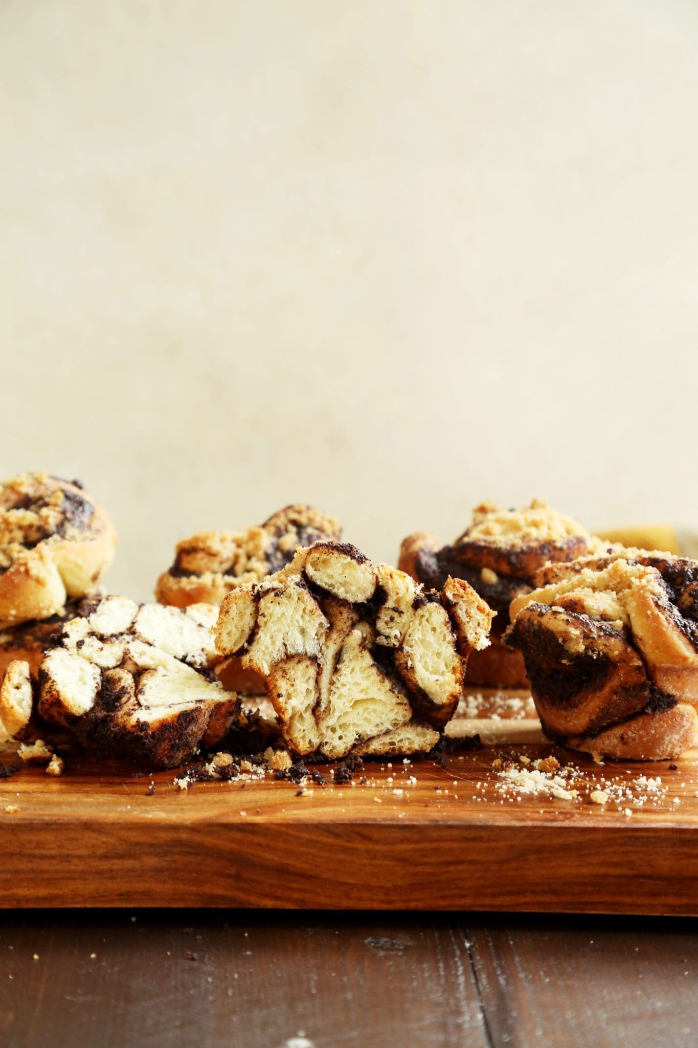 Chocolate Babka Pull Apart Muffins