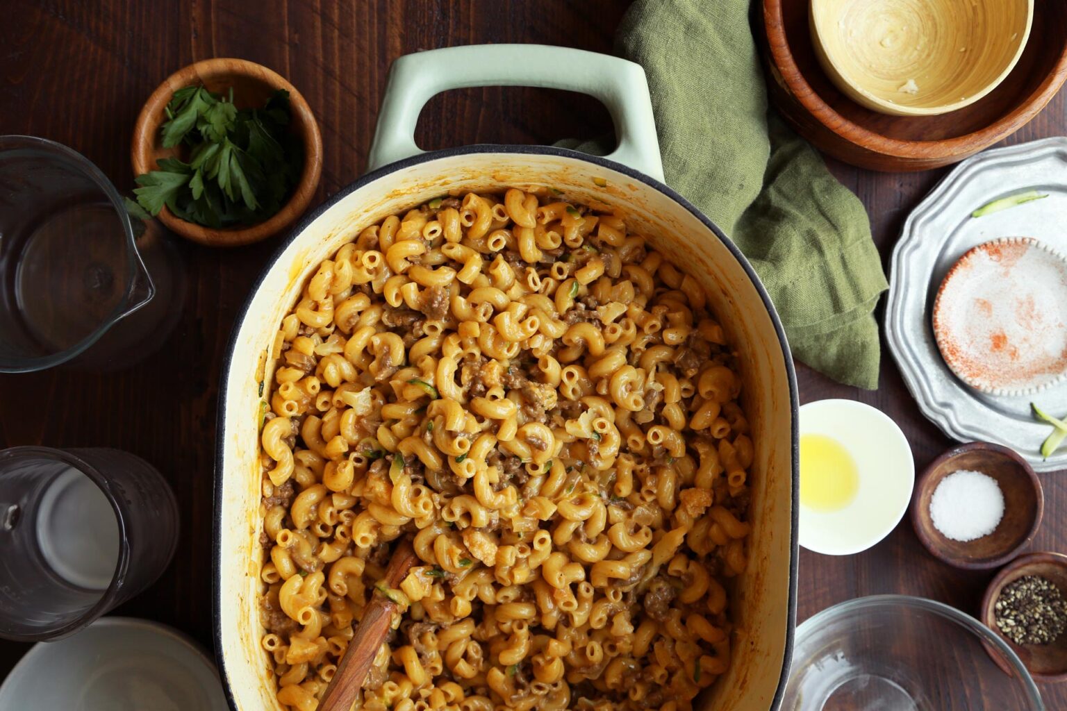 One Pot Healthy Ish Hamburger Helper Recipe Joy The Baker