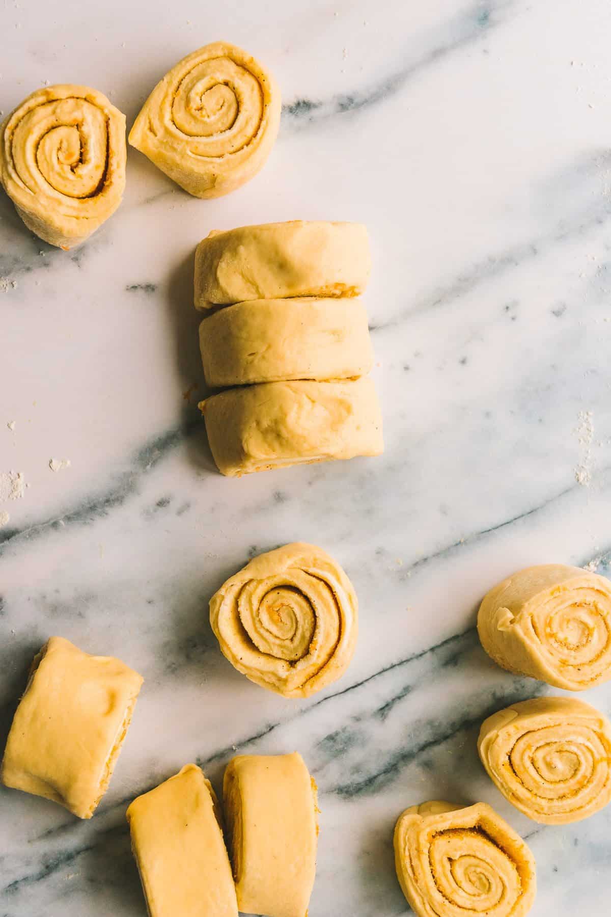 Buttery Spiral Rolls