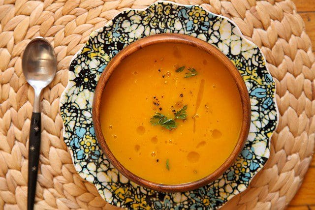 Carrot Ginger Soup - Flavor the Moments