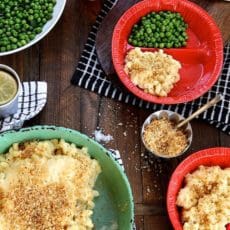 classic-mac-and-cheese-with-minty-peas