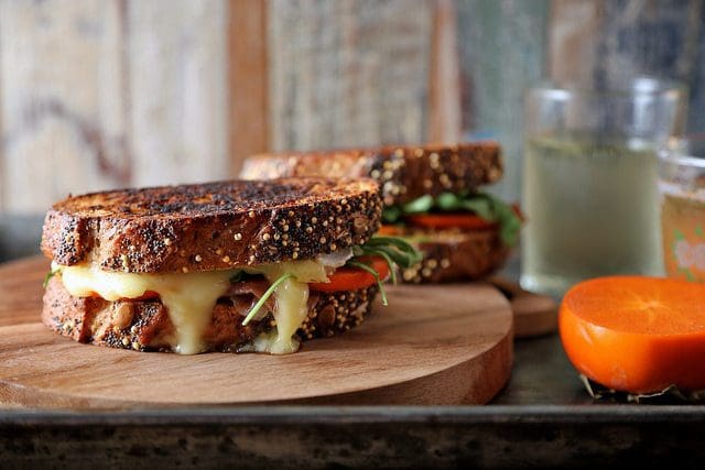 Mini Grilled Cheese and Tomato Sandwiches - Averie Cooks