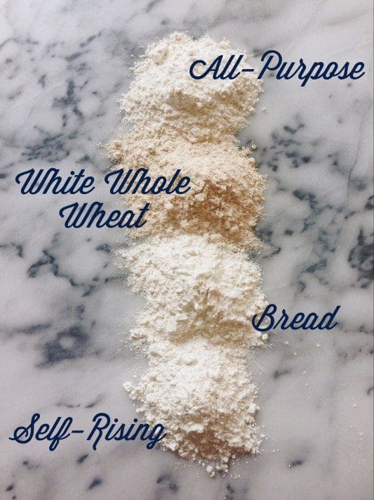 the difference between flours