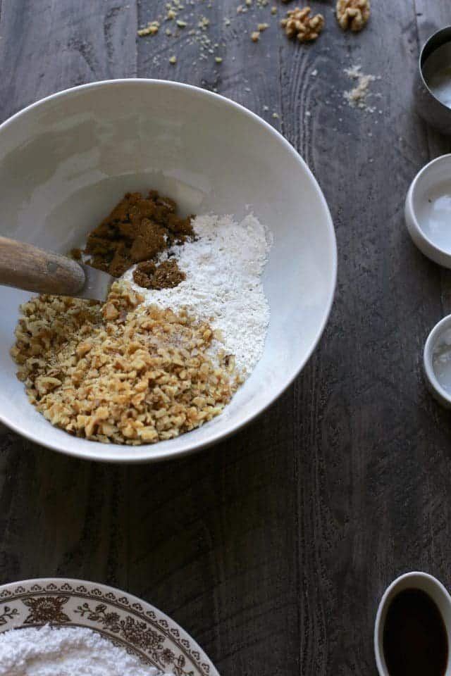 Butter Walnut Cookies