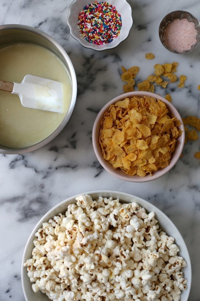 Buttery + Salty Marshmallow Popcorn Crunch