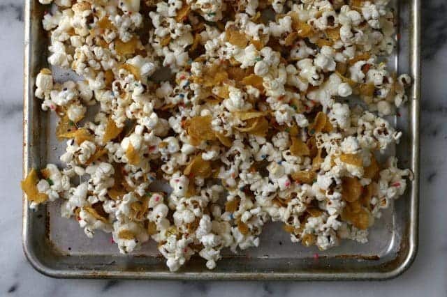 Buttery + Salty Marshmallow Popcorn Crunch