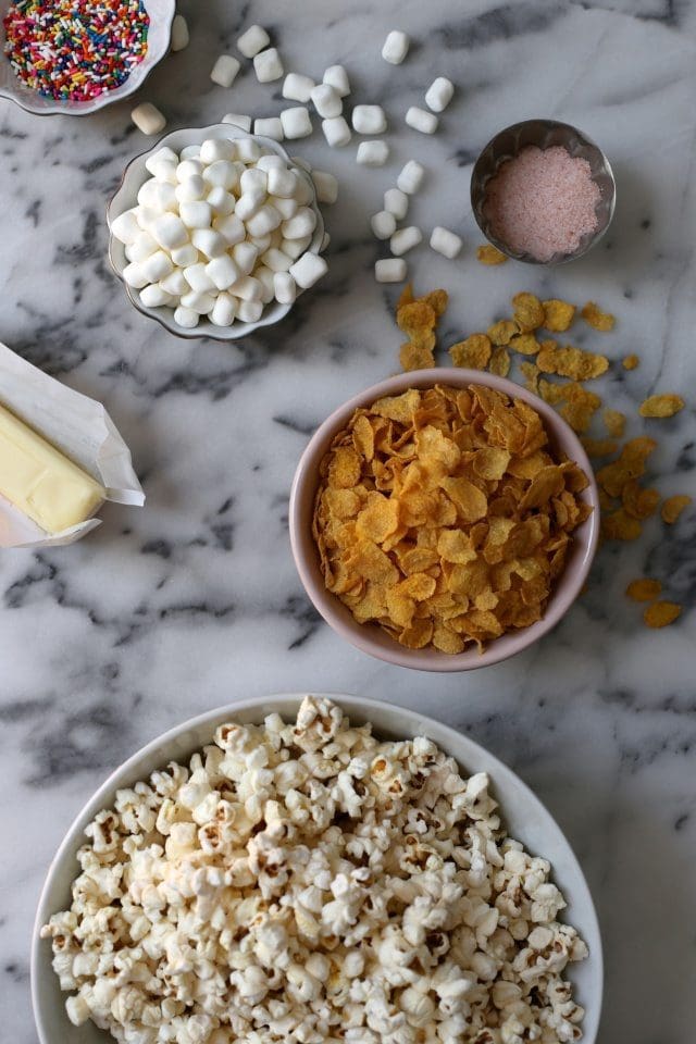 Buttery + Salty Marshmallow Popcorn Crunch