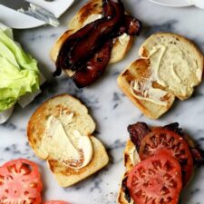 LPT: To make BLT's, or any toasted sandwich, place 2 slices of bread in a single  toaster slot. This way, the bread gets warm and toasty on the outside, but  stays soft