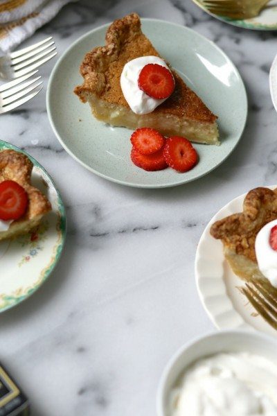 Brown Butter Chess Pie - Joy The Baker