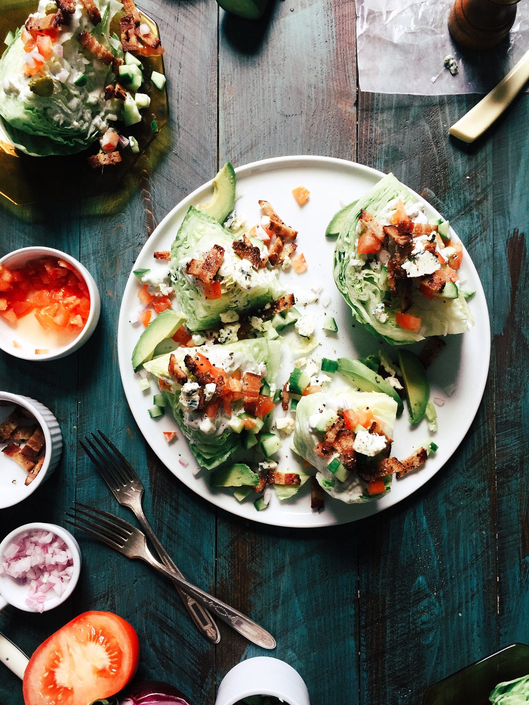 Five-Spice Diced Veggies in Endive Leaves - Blissful Basil