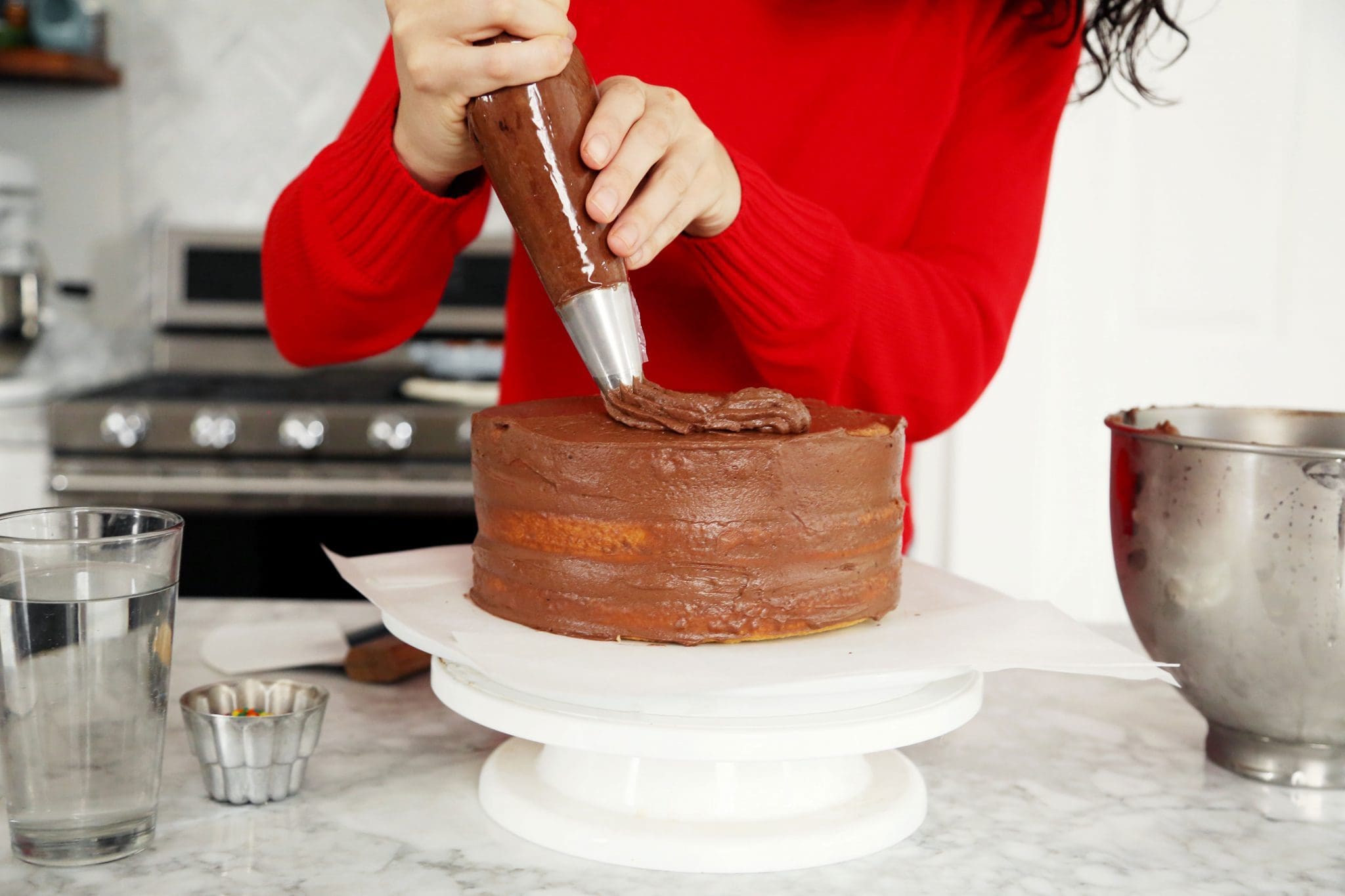 Baking 101 How To Frost A Cake Joy the Baker