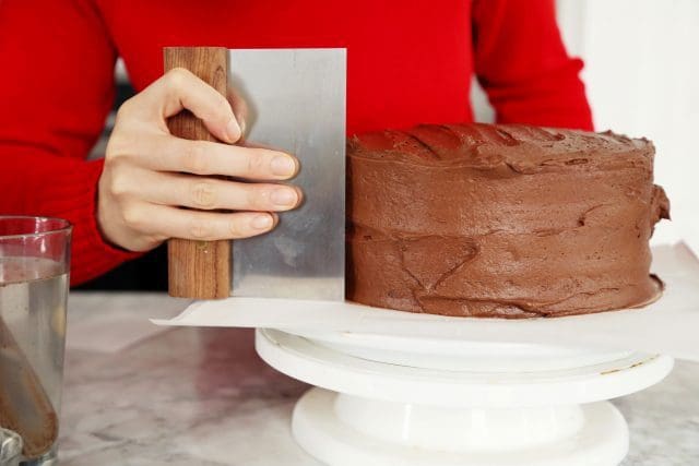 How To Frost A Three Layer Cake