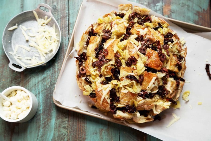 Mediterranean Pull Apart Bread - Joy the Baker