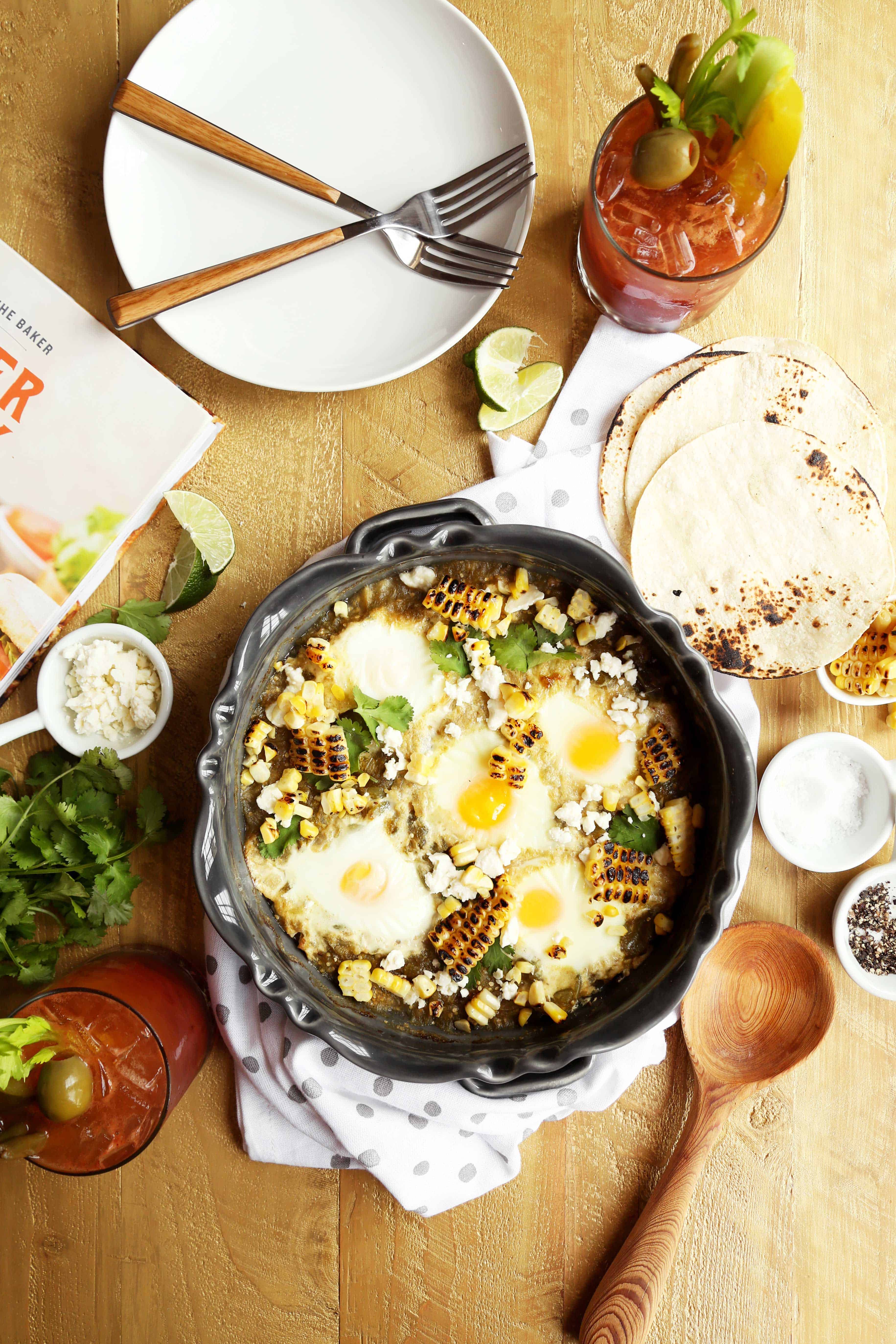 Tomatillo Shakshuka and Over Easy PreOrder! Joy the Baker