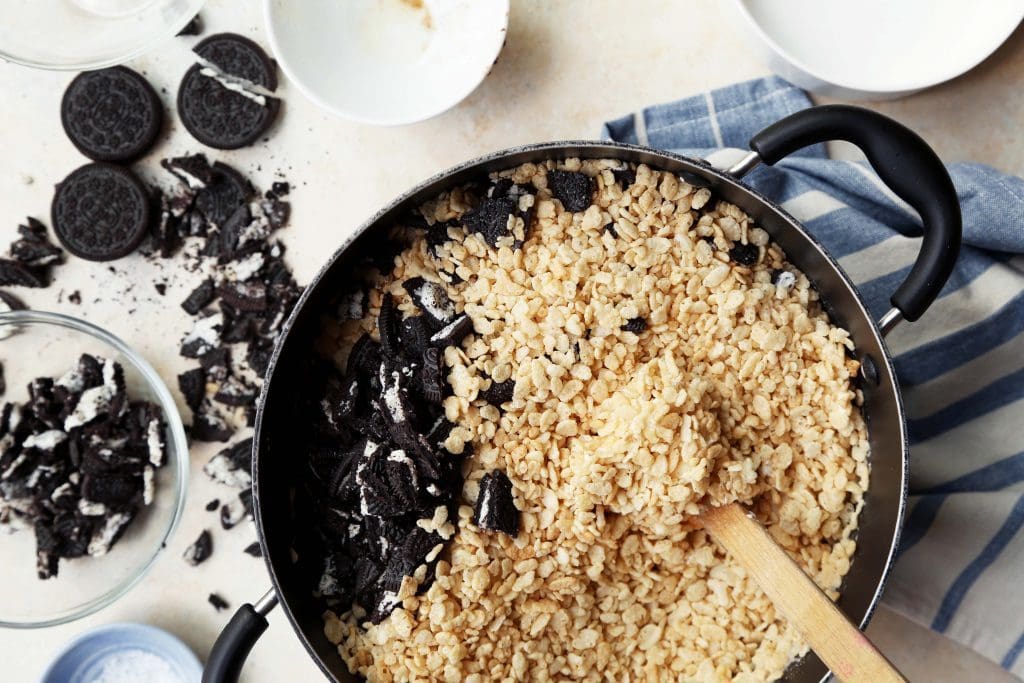 Brown Butter Oreo Rice Krispie Treats Recipe
