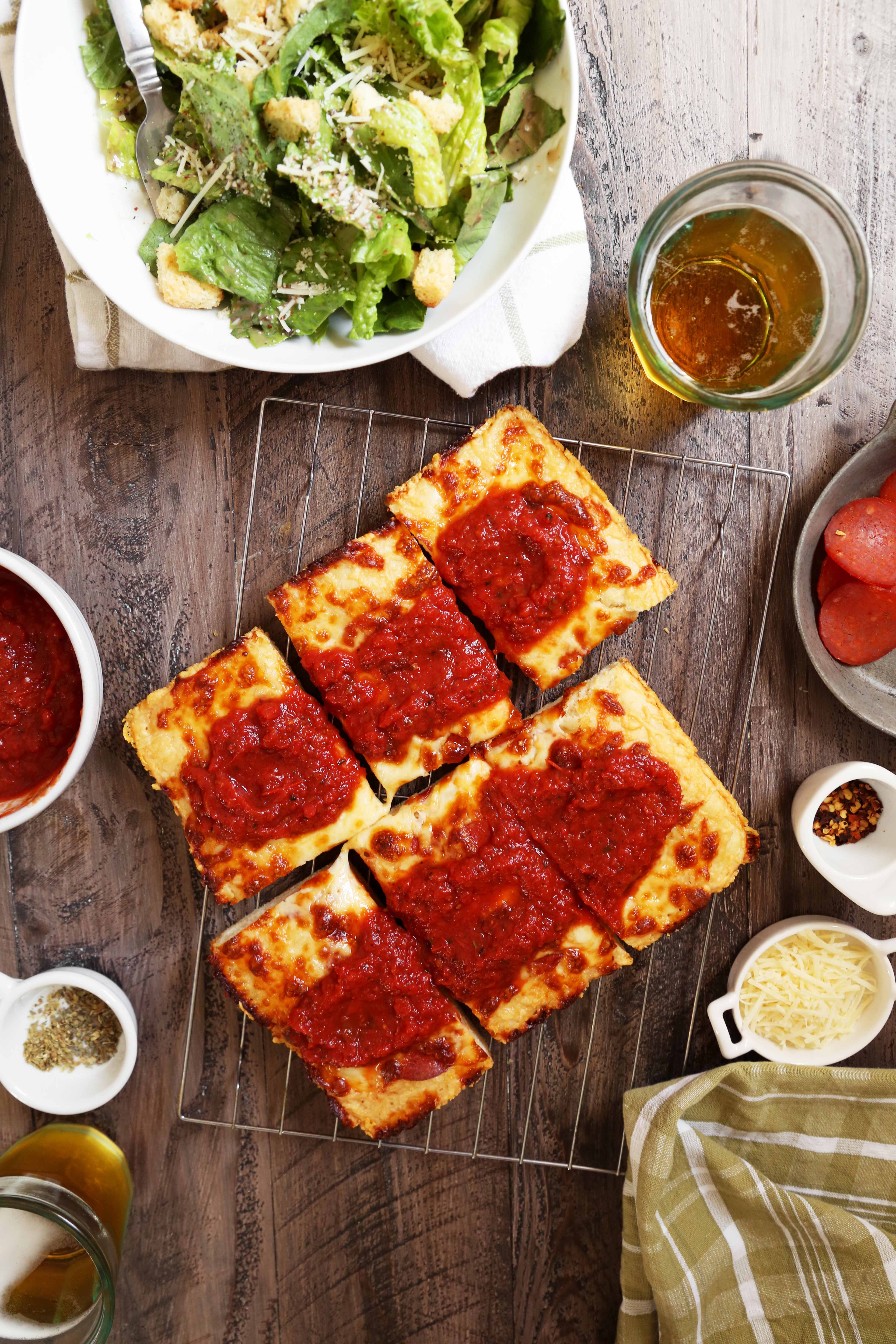 Brooklyn Bridge Detroit Style Pizza Recipe