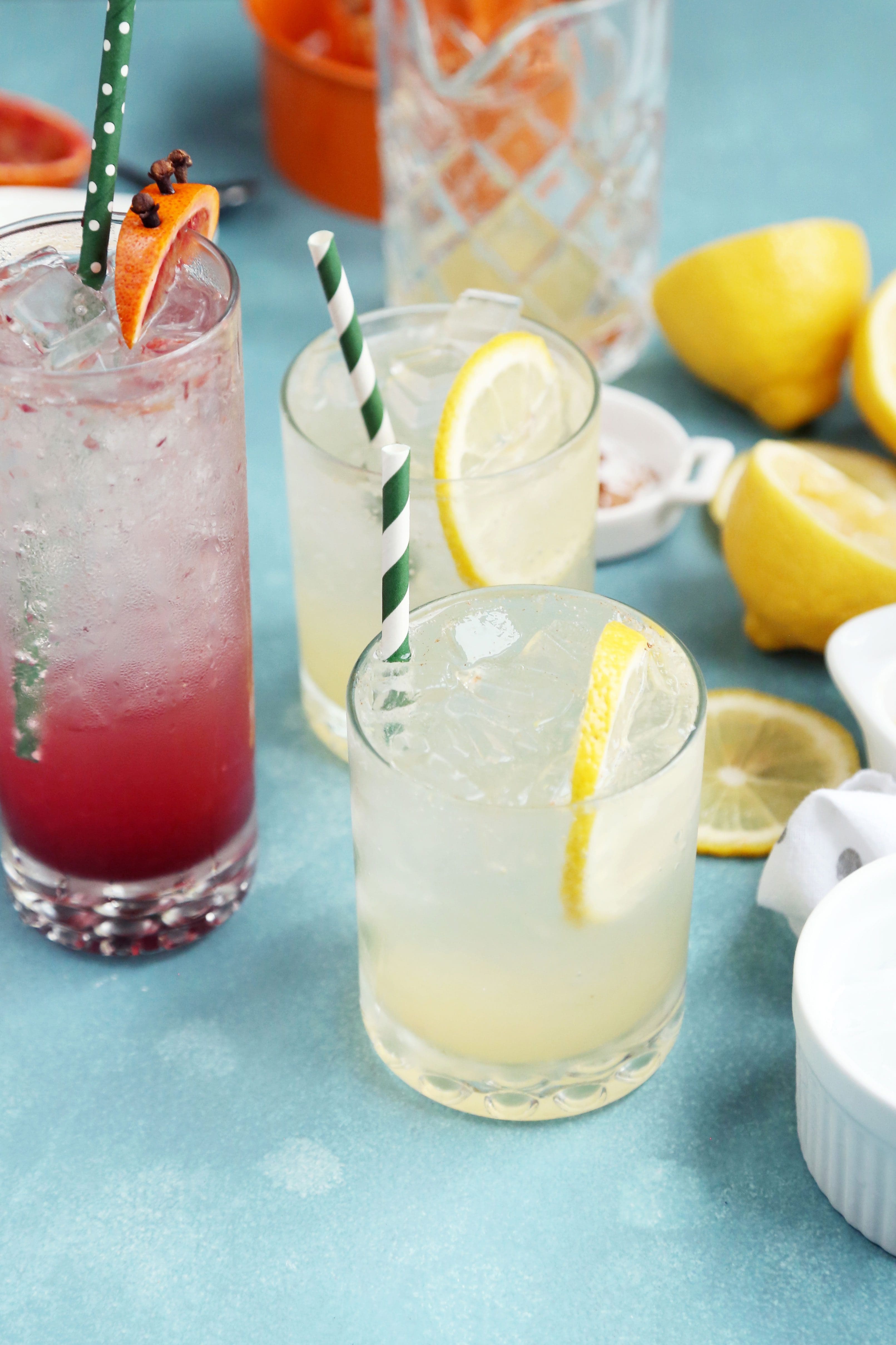 Sparkling Spiced Orange And Lemon Winter Tonics Joy The Baker