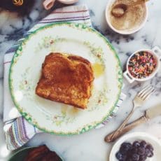 Small Batch French Toast: How to Make French Toast for One · i am