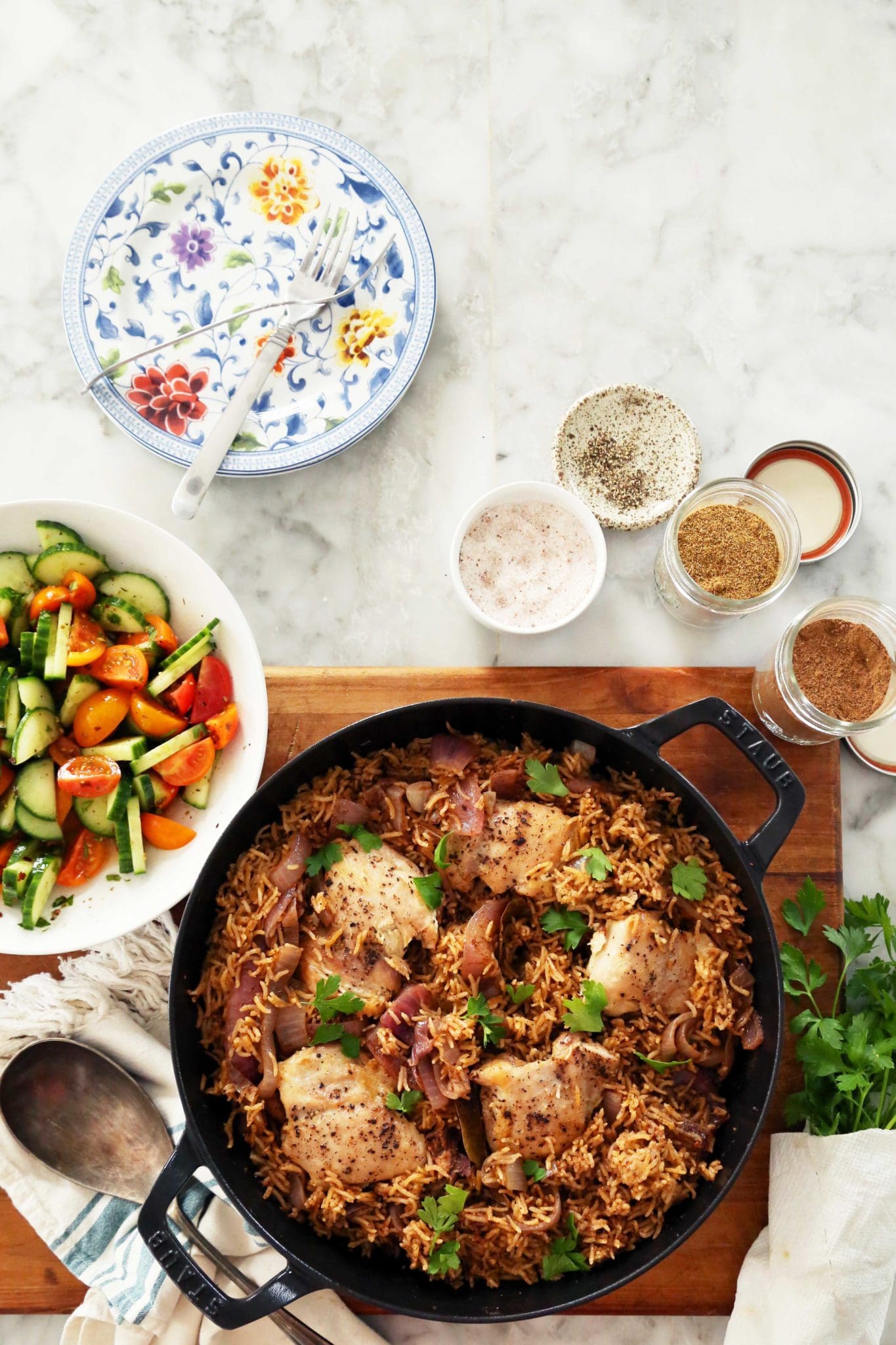 One-Pot Baharat Chicken and Rice - Joy the Baker