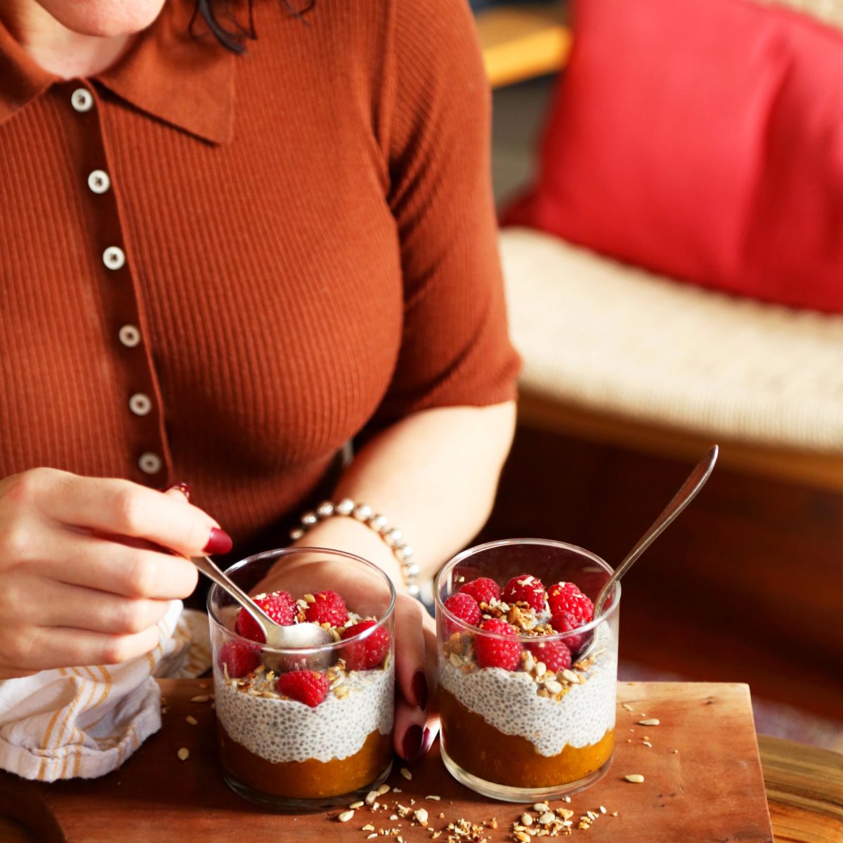 Spiced Pumpkin And Chia Seed Breakfast Pudding - Joy The Baker