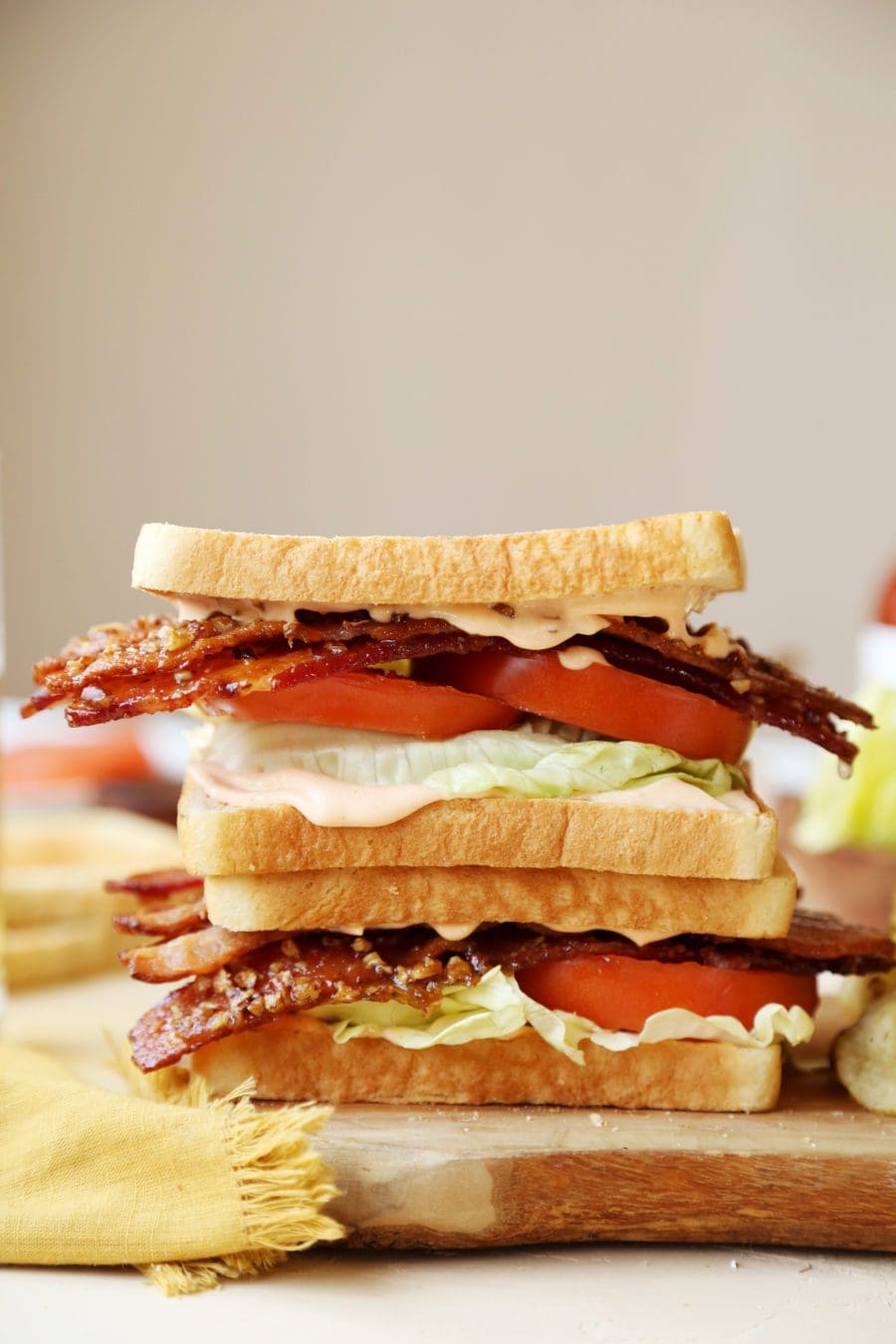 Praline Bacon BLT Sandwiches