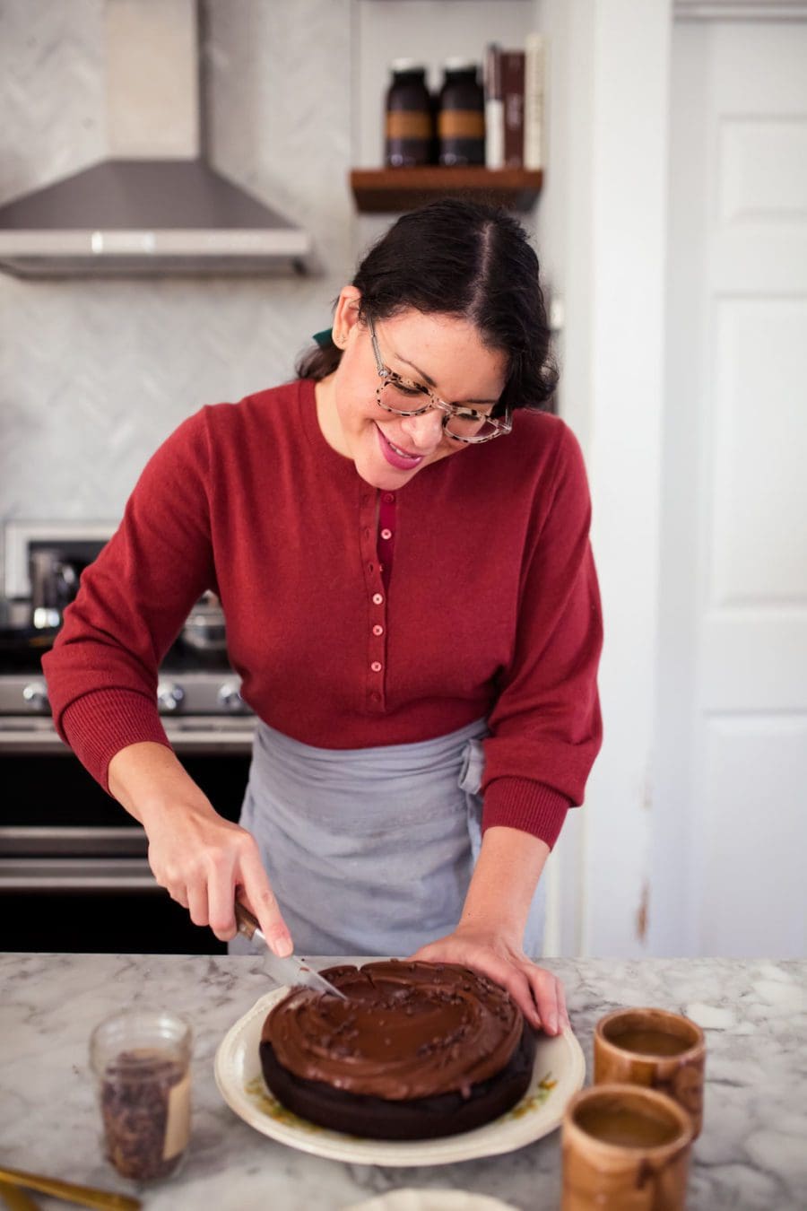 Gluten Free + Dairy Free Decadent Chocolate Cake