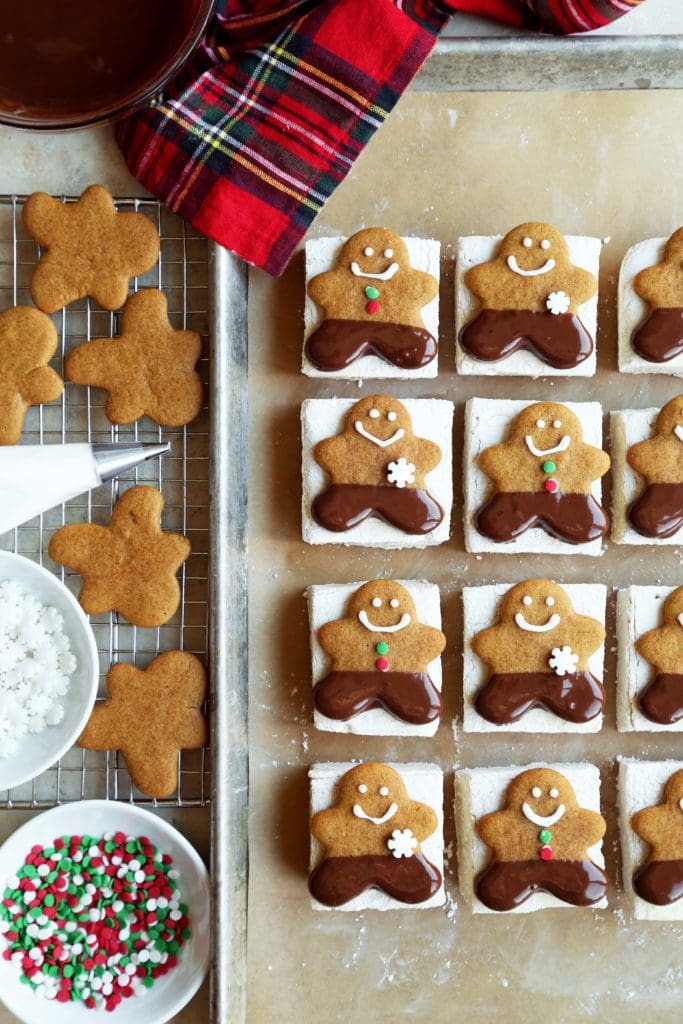 Dining Delight: Hot Cocoa Bar with Gingerbread Theme