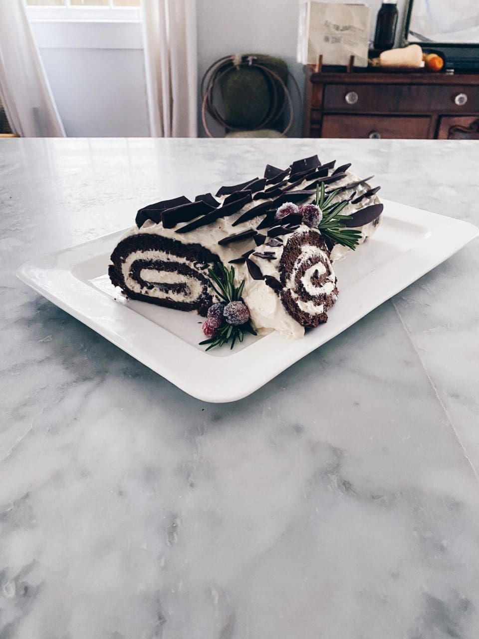 BAKEHOUSE LIVE Yule Log Cake Joy the Baker