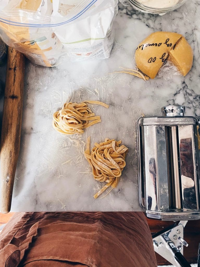 The sheeter for fresh pasta - Homemade pasta