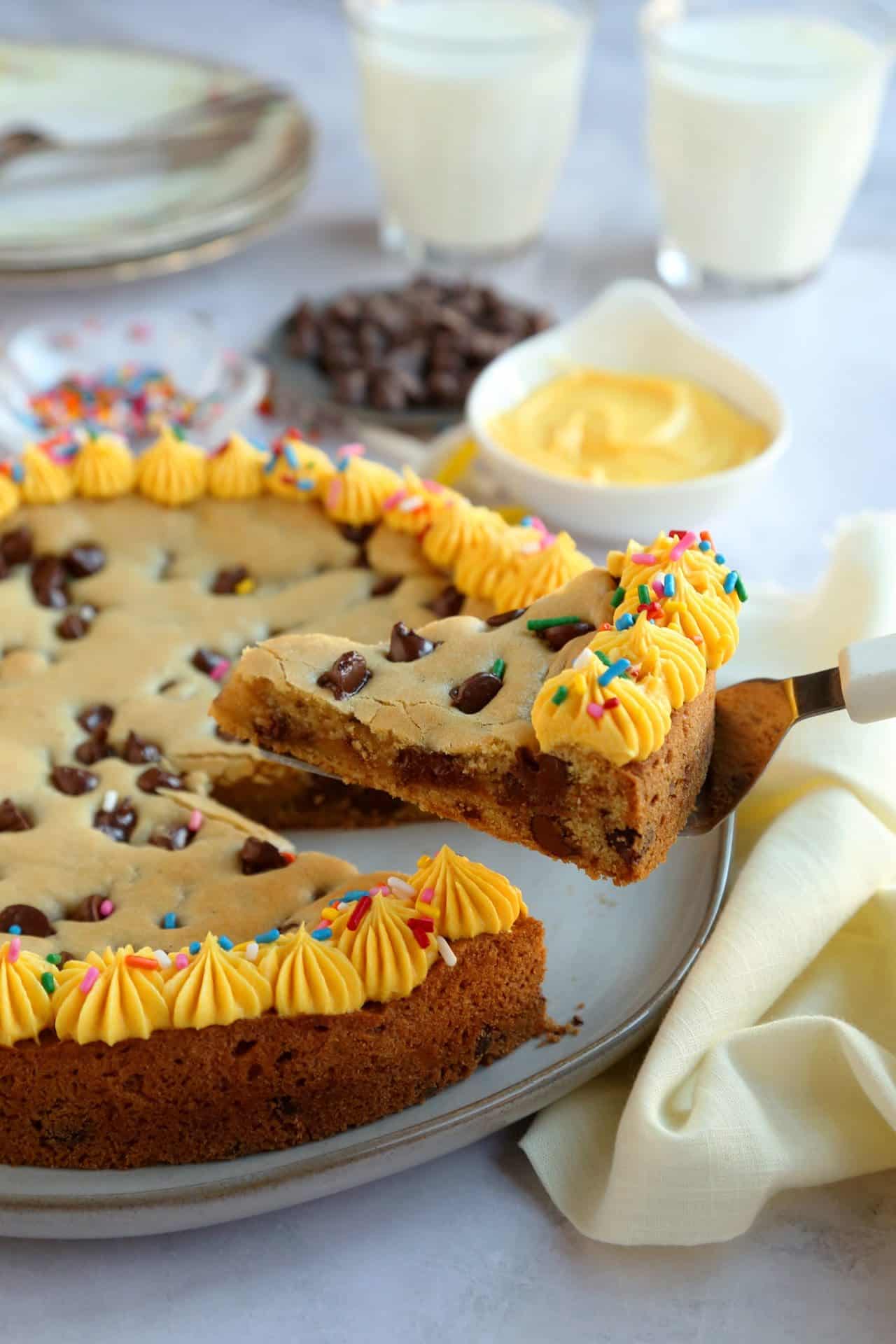 Chocolate Chip Cookie Cake Joy the Baker