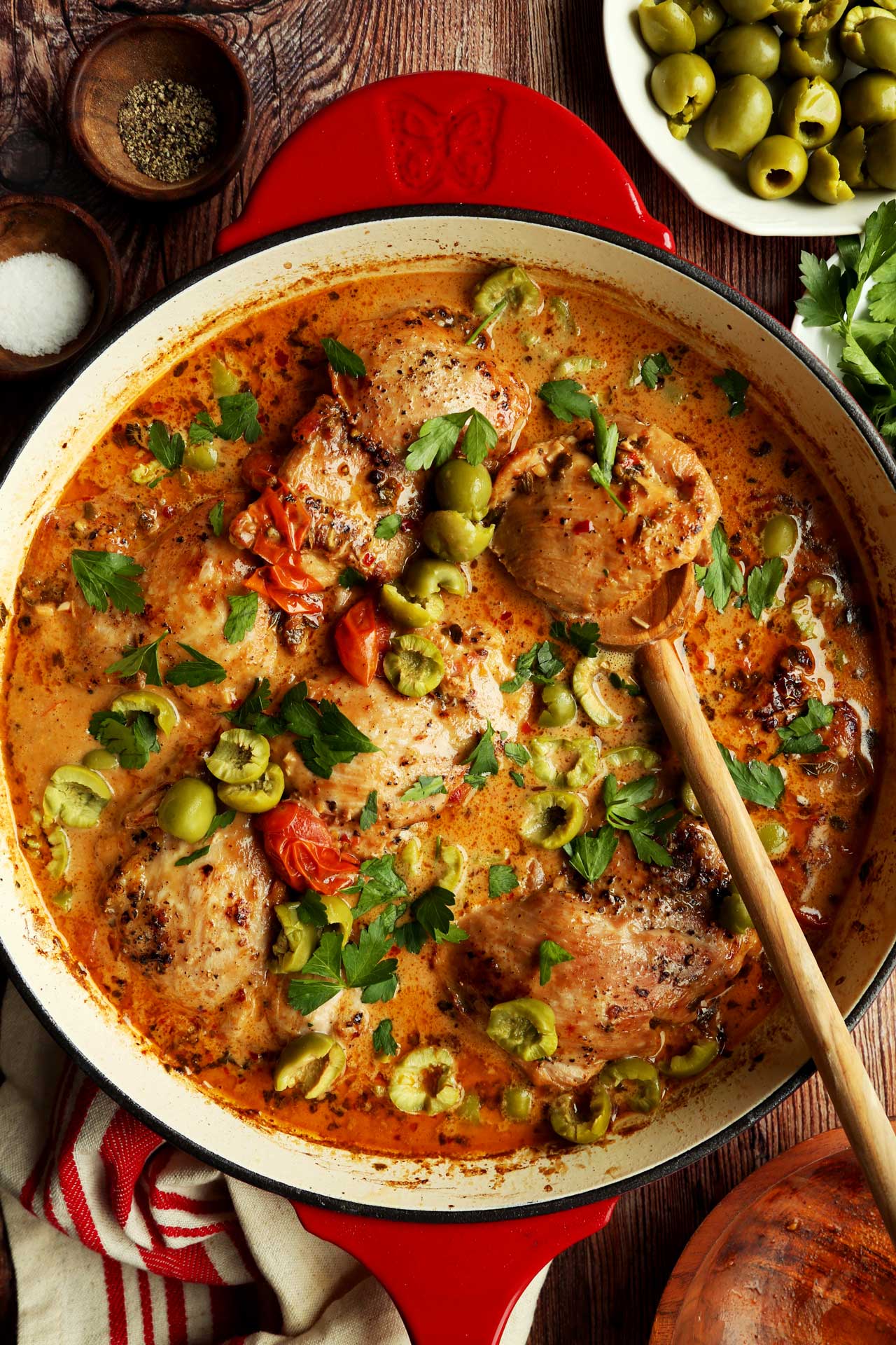 One Pot Chicken and Rice - A Saucy Kitchen