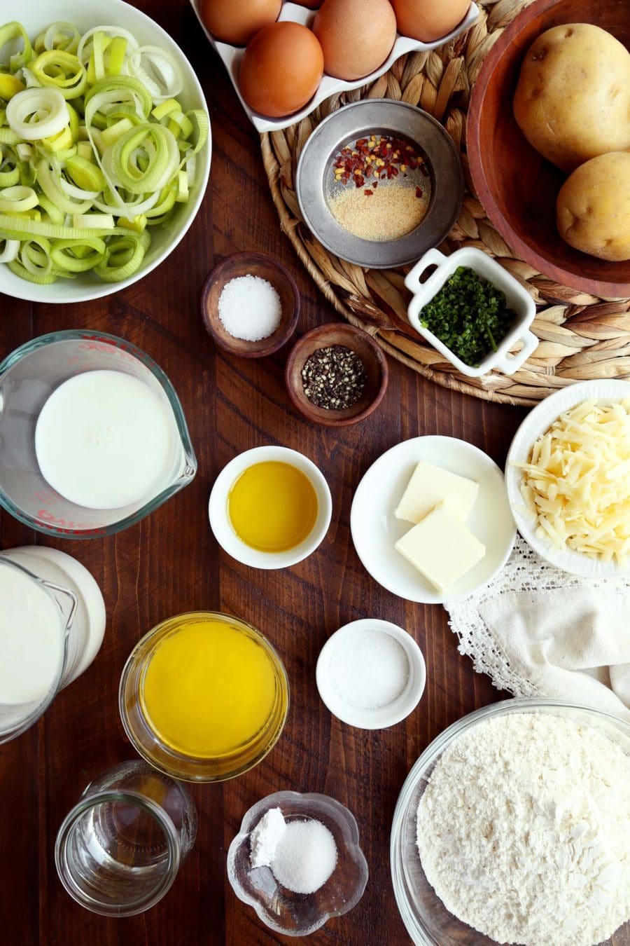 The Best Potato Leek Quiche Recipe with NoRoll Crust Joy the Baker