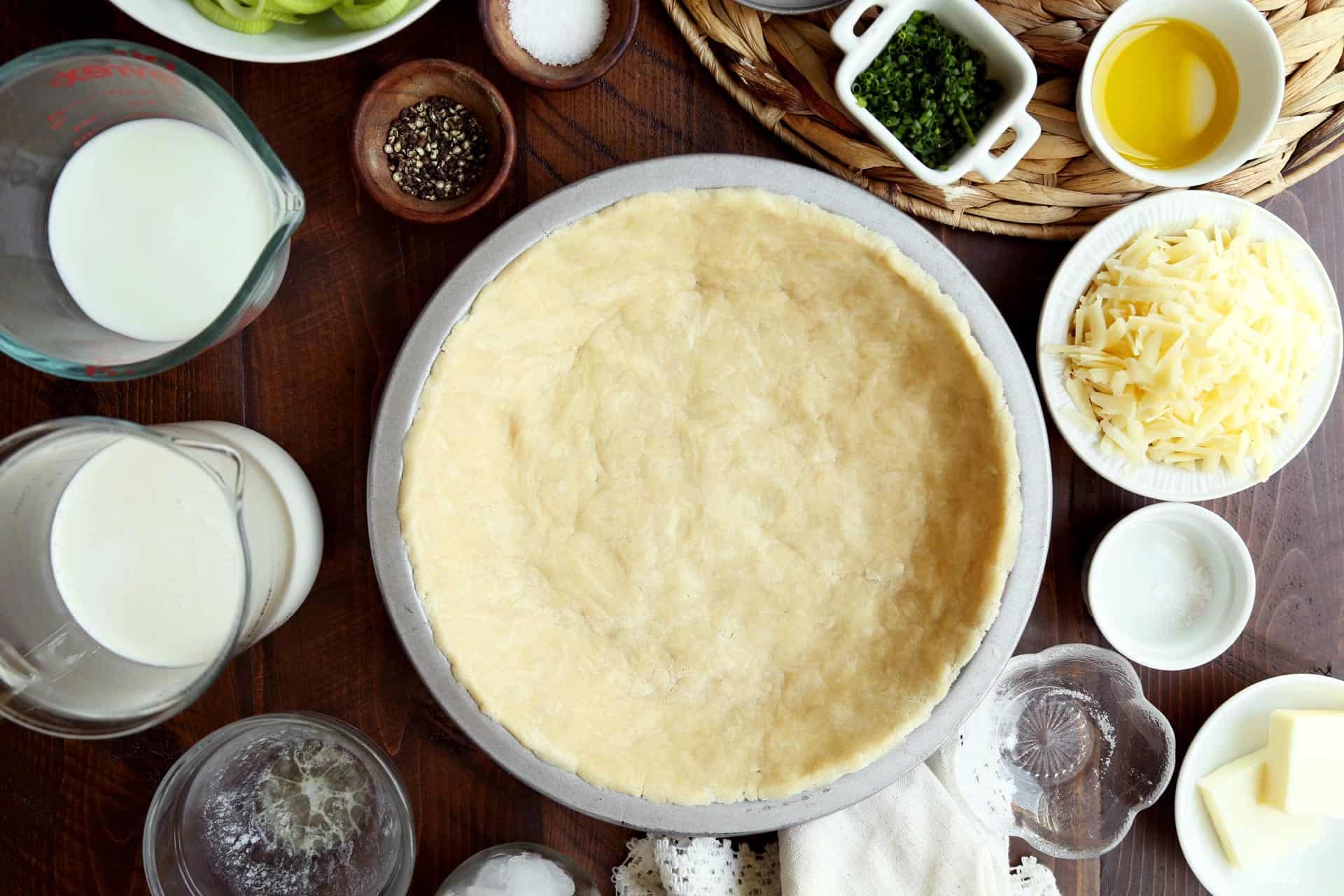 The Best Potato Leek Quiche Recipe with NoRoll Crust Joy the Baker