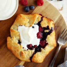 A Single Serve Berry Crostata Recipe