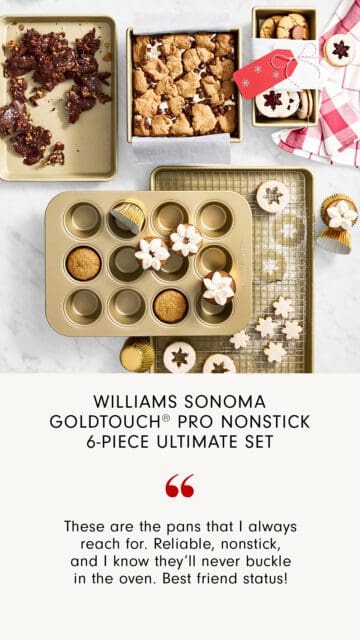 Williams Sonoma Nonstick Cookie Cake Pan - Set of 2