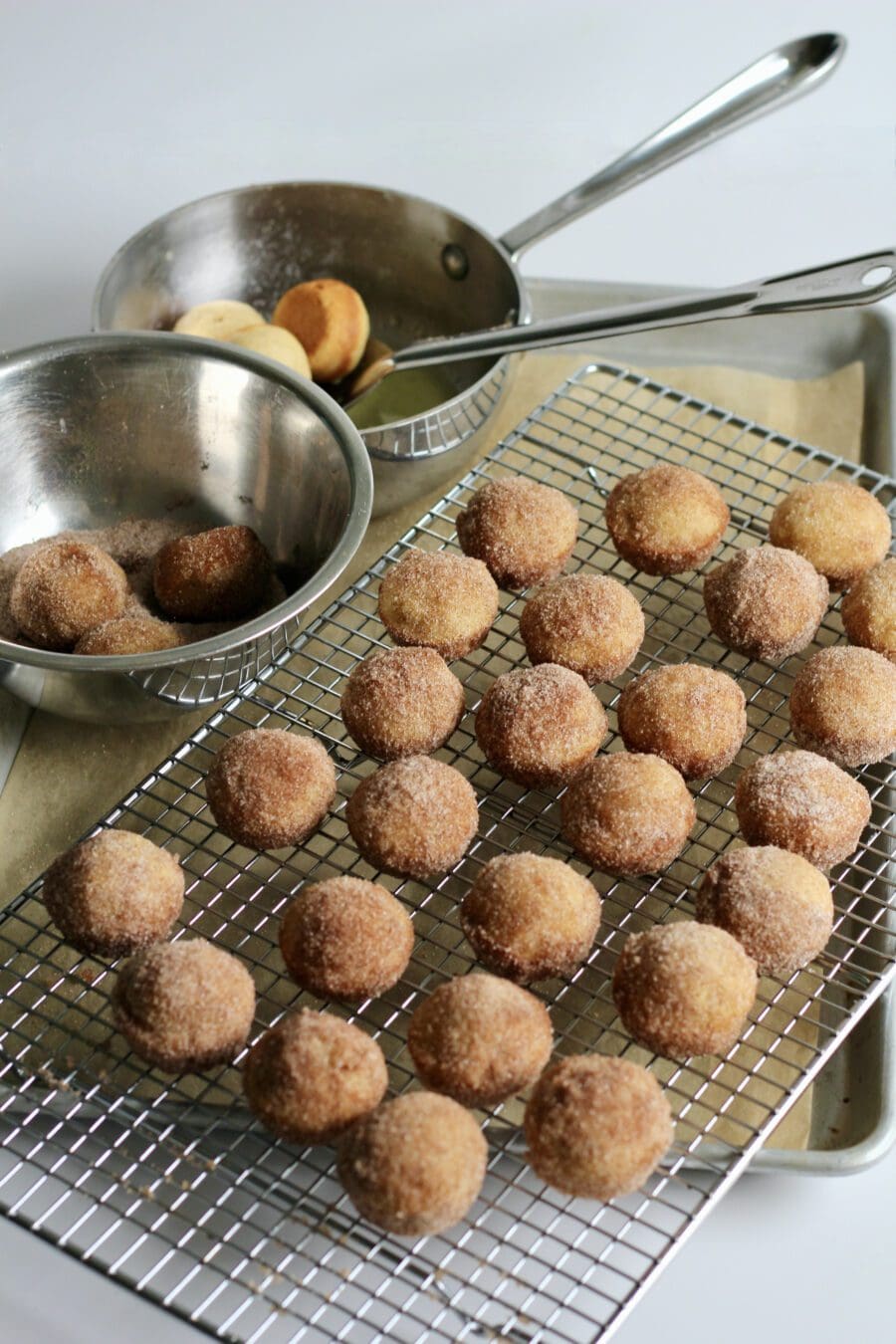 Guest: Jessie Sheehan’s Cinnamon Sugar Buttermilk “Munchkins”