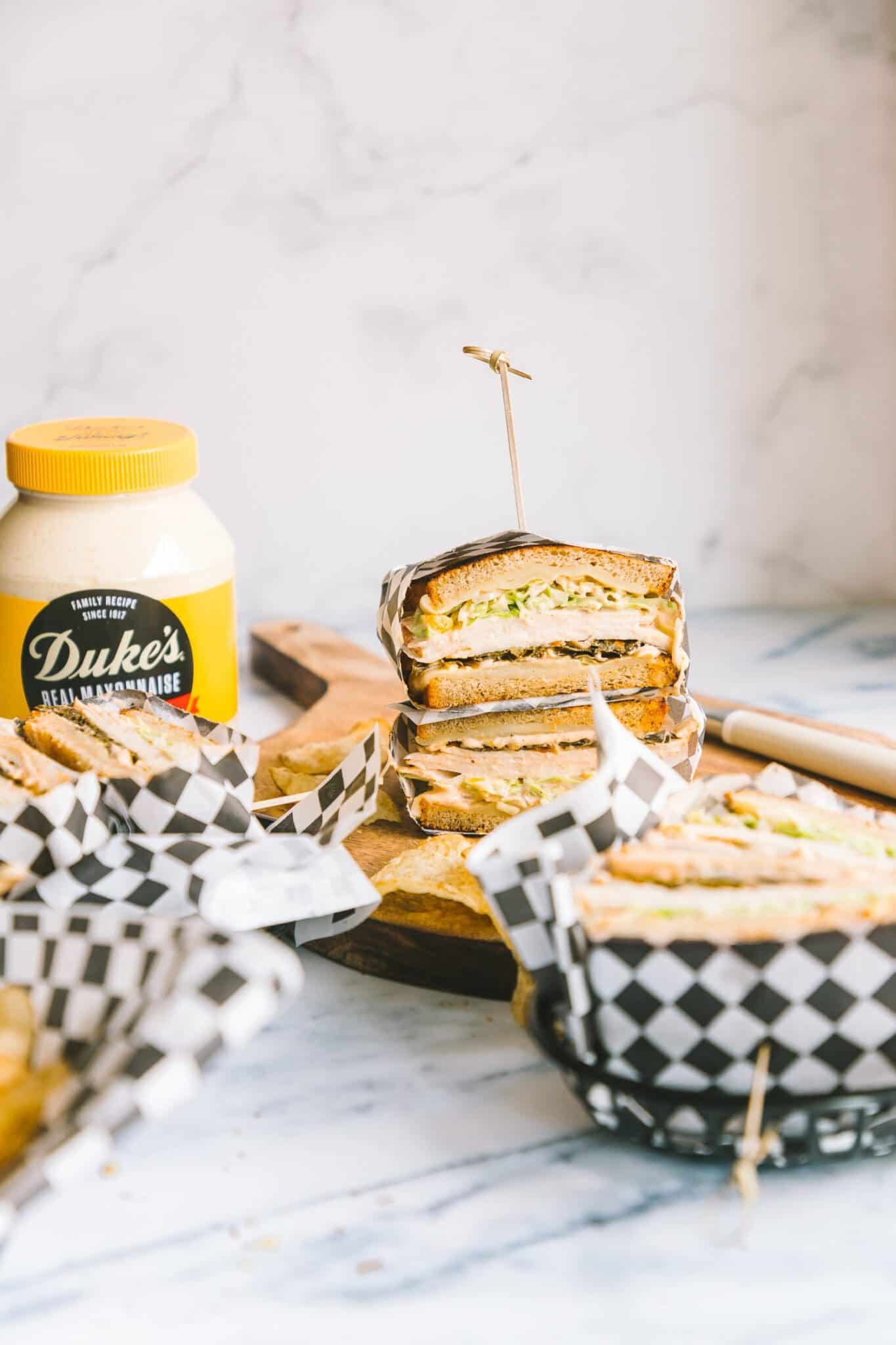 Turkey and the Wolf Inspired Collard Melt Sandwich Joy the Baker