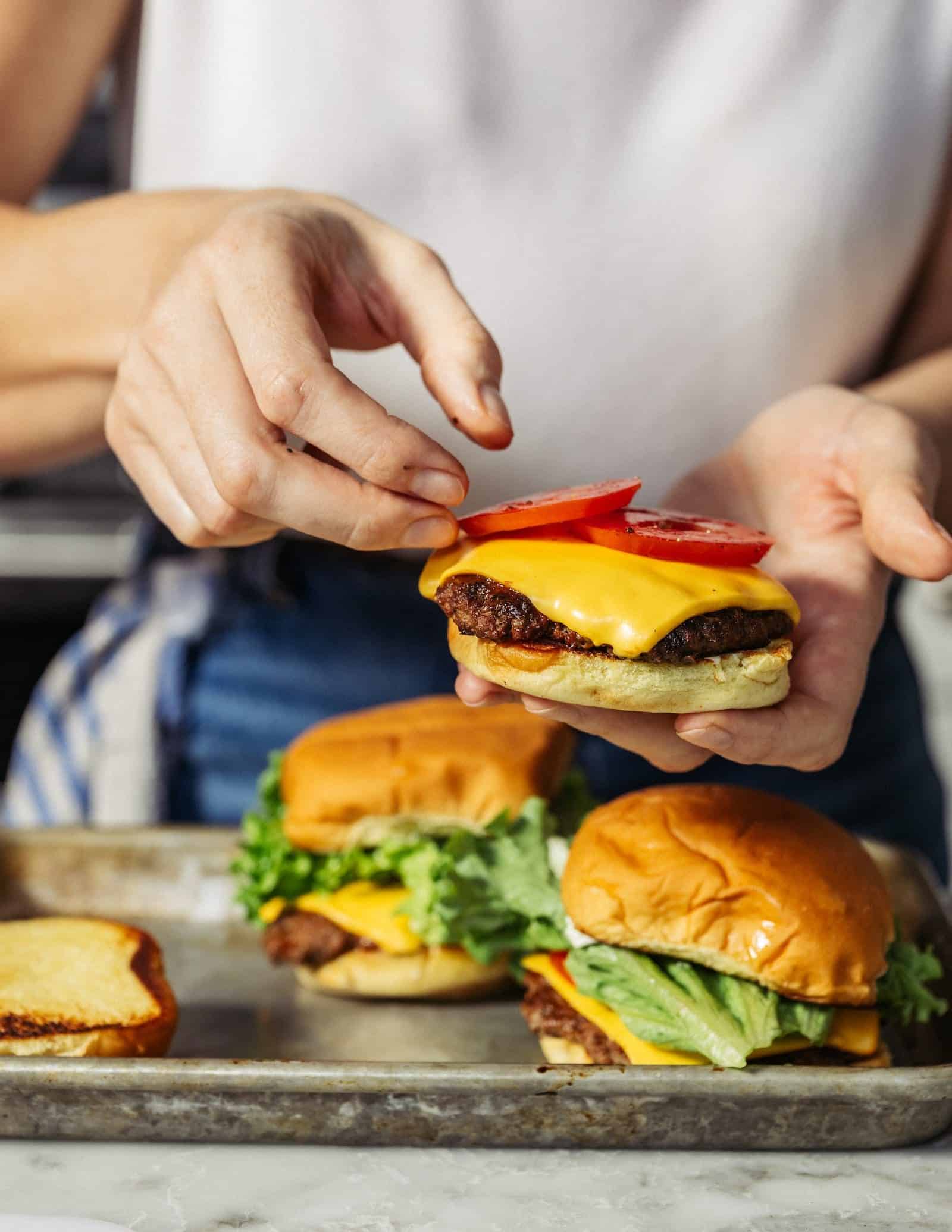 All American Smash Burger, Dinner