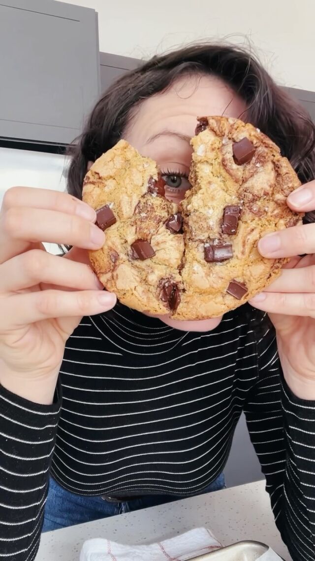 A Recipe For Just Two Giant Chocolate Chip Cookies Joy the Baker